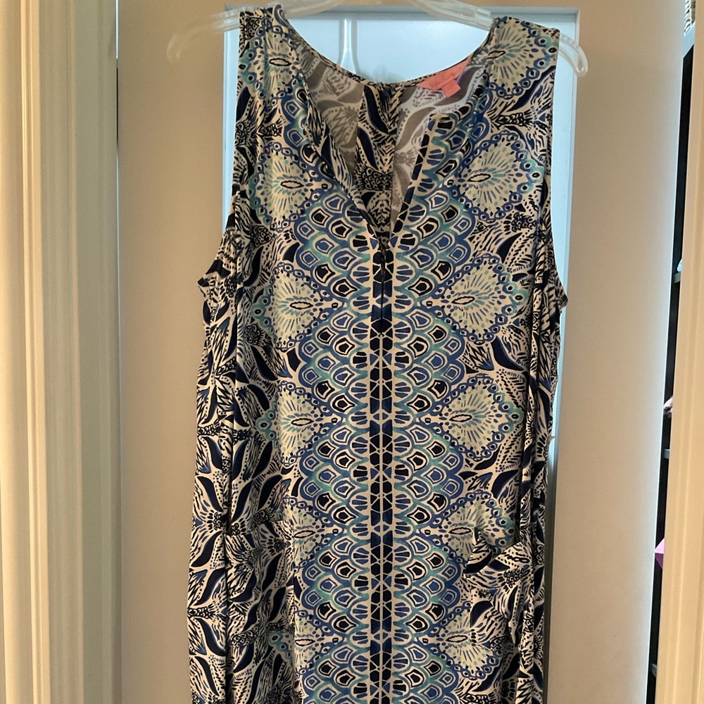 Lilly Pulitzer 14 Kelby Stretch Shift Pockets
